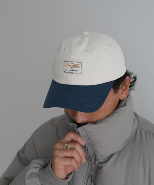 CANAL JEAN(キャナルジーン)の「choice_cnl 配色CAP(キャップ・レディース・ネイビー/ブラウン/カーキ・ONE SIZE)」の16枚目の写真