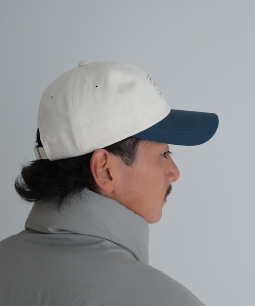 CANAL JEAN(キャナルジーン)の「choice_cnl 配色CAP(キャップ・レディース・ネイビー/ブラウン/カーキ・ONE SIZE)」の17枚目の写真