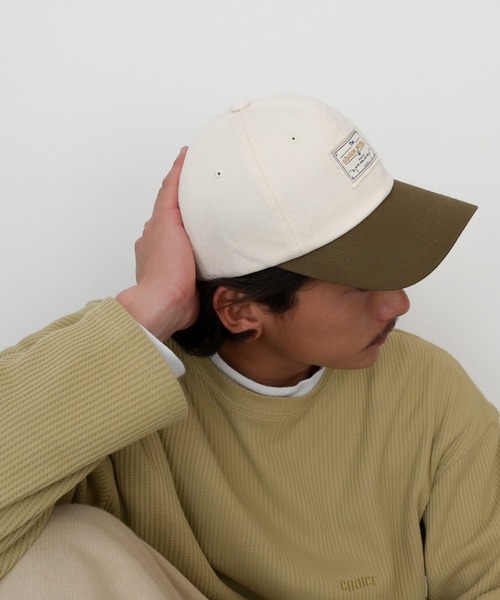 CANAL JEAN(キャナルジーン)の「choice_cnl 配色CAP(キャップ・レディース・ネイビー/ブラウン/カーキ・ONE SIZE)」の20枚目の写真