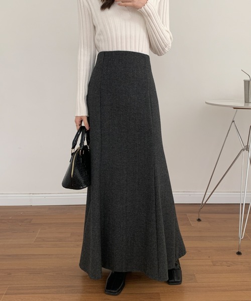ABITOKYO（アビトーキョー）の「ツイード マーメイドロングスカート