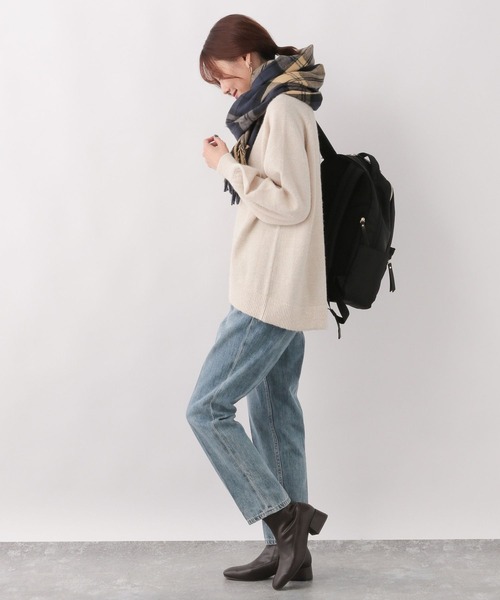 GLOBAL WORK(グローバルワーク)の「Hugmeニットラメハイネックプルオーバー/MATINEE LINE/164172(ニット/セーター・レディース・ベージュ/ライトグレー/ブラック/オフホワイト・MEDIUM/LARGE)」の19枚目の写真
