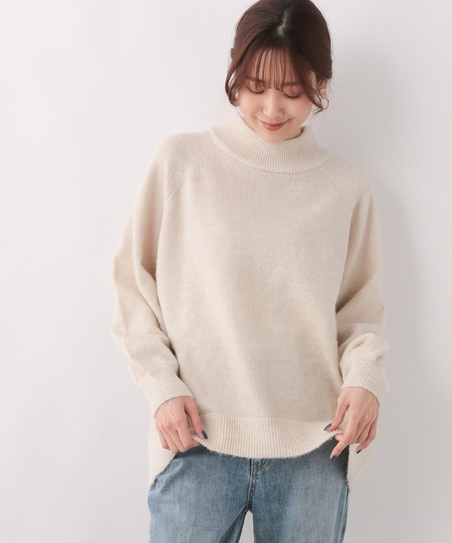 GLOBAL WORK(グローバルワーク)の「Hugmeニットラメハイネックプルオーバー/MATINEE LINE/164172(ニット/セーター・レディース・ベージュ/ライトグレー/ブラック/オフホワイト・MEDIUM/LARGE)」の20枚目の写真