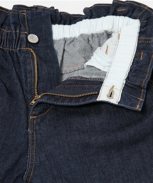 one after another NICE CLAUP（ワンアフターアナザーナイスクラップ）の「【Ray8月号掲載 ナイスクラップ】ベルト付ハイウエストテーパードパンツ（その他パンツ・レディース・オフホワイト/ブルー/ネイビー・FREE）」の11枚目の写真