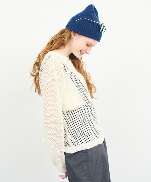 即日発送アイスブルーSora bicolor camisole andmary ANDMARY】Sora bicolor camisole