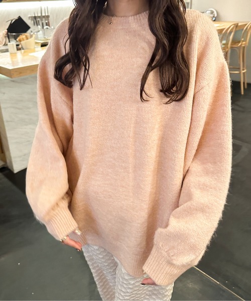 Ambre Ciel(アンブルシエル)の「2WAYモチモチニットカーディガン/【WEB/EC限定商品】(カーディガン/ボレロ・レディース・アイボリー/モカ/オレンジ・FREE)」の11枚目の写真