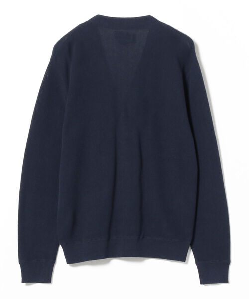 BEAMS PLUS(ビームスプラス)の「BEAMS PLUS / コットン ジャカード ストライプ カーディガン(カーディガン/ボレロ・メンズ・ブラック/イエロー系その他6/グリーン/ネイビー・SMALL/MEDIUM/LARGE/X-LARGE)」の11枚目の写真