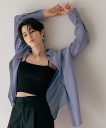 A part by | 【ウォッシャブル対応】シアービッグシャツ(シャツ/ブラウス)