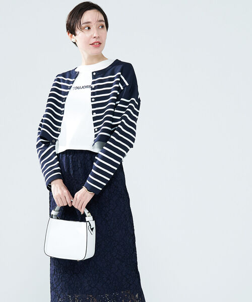 NOLLEY’S（ノーリーズ）の「【MARANT/マラント】スクエアワンショルダー（ショルダーバッグ・レディース・キャメル/ホワイト/ミント・FREE）」の13枚目の写真