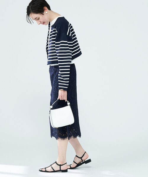 NOLLEY’S（ノーリーズ）の「【MARANT/マラント】スクエアワンショルダー（ショルダーバッグ・レディース・キャメル/ホワイト/ミント・FREE）」の5枚目の写真