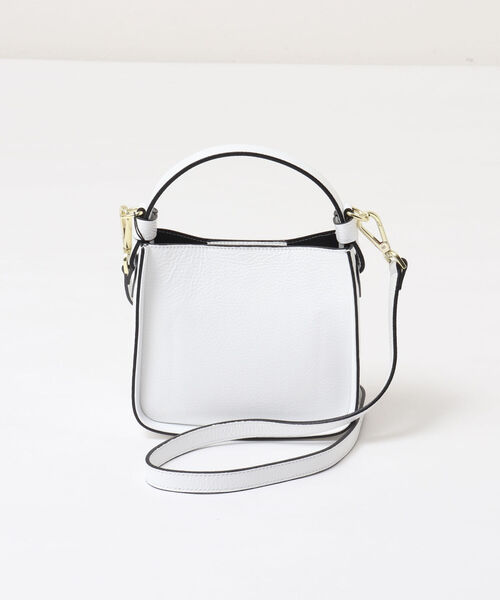 NOLLEY’S（ノーリーズ）の「【MARANT/マラント】スクエアワンショルダー（ショルダーバッグ・レディース・キャメル/ホワイト/ミント・FREE）」の21枚目の写真