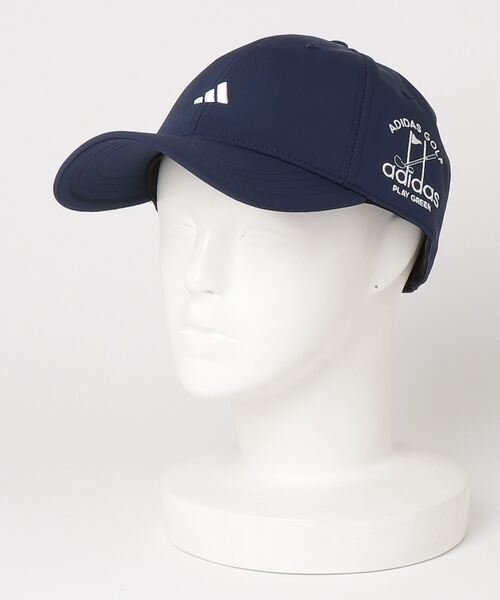 adidas（アディダス）の「PLAY GREEN フラッグロゴ キャップ【adidas
