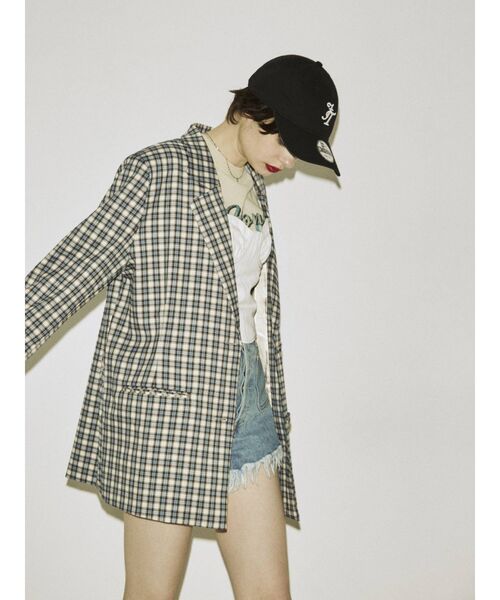 jouetie（ジュエティ）の「NEW ERA セーフティピンハートキャップ【コラボ】（キャップ・レディース・ブラック・FREE）」の16枚目の写真