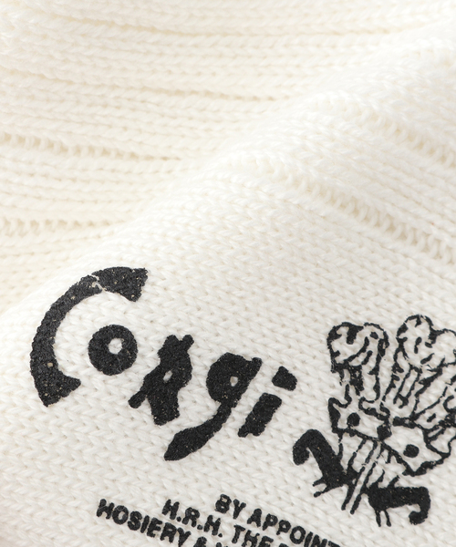 FRAMeWORK(フレームワーク)の「【CORGI/コーギー】 SOFT COTTON RIB SOCKS(ソックス/靴下・レディース・ホワイト/サックスブルー/ライトグリーン/ベージュ系その他/バーガンディー・FREE)」の7枚目の写真