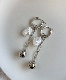 【As】チャンキーフープ　4way ピアス（チタン、ニッケルフリー）(MA)