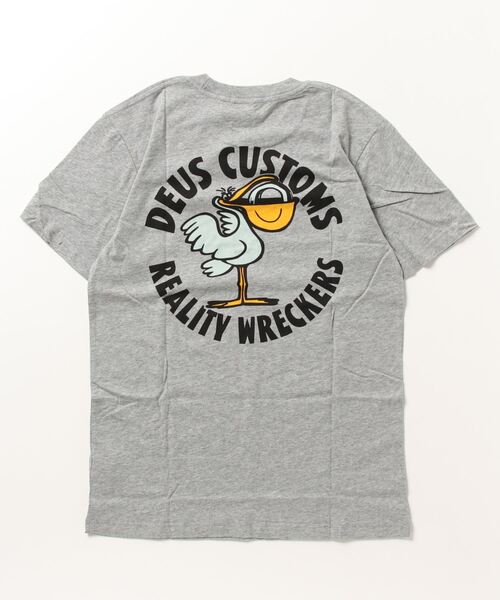 DEUS EX MACHINA(デウスエクスマキナ)の「PEGASUS TEE(Tシャツ/カットソー・メンズ・グレー/ブラック・SMALL/MEDIUM/LARGE/X-LARGE)」の3枚目の写真