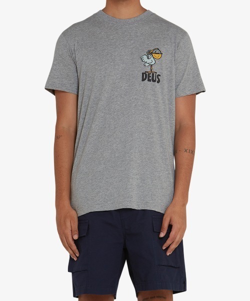 DEUS EX MACHINA(デウスエクスマキナ)の「PEGASUS TEE(Tシャツ/カットソー・メンズ・グレー/ブラック・SMALL/MEDIUM/LARGE/X-LARGE)」の2枚目の写真