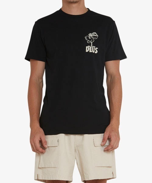 DEUS EX MACHINA(デウスエクスマキナ)の「PEGASUS TEE(Tシャツ/カットソー・メンズ・グレー/ブラック・SMALL/MEDIUM/LARGE/X-LARGE)」の1枚目の写真