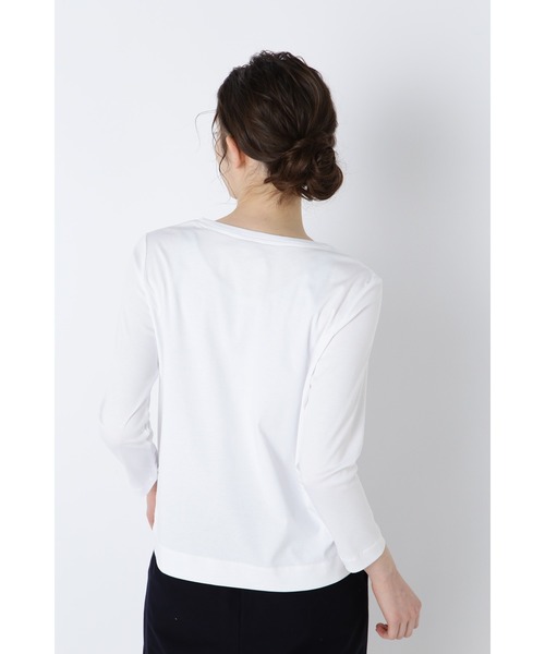 ヒューマンウーマン　コットン長袖ロゴT ロゴTシャツ | human woman（ヒューマンウーマン） ｜【公式