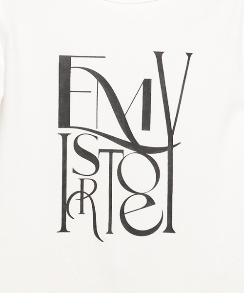 EIMY ISTOIRE（エイミーイストワール）の「eimyロゴフィットTシャツ（Tシャツ/カットソー・レディース・ホワイト/サックスブルー/ブラック/イエロー・FREE）」の22枚目の写真