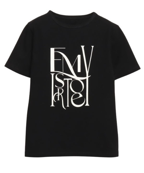 EIMY ISTOIRE（エイミーイストワール）の「eimyロゴフィットTシャツ（Tシャツ/カットソー・レディース・ホワイト/サックスブルー/ブラック/イエロー・FREE）」の16枚目の写真