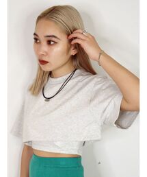 EMODA | レイヤードハーフトップ(Tシャツ/カットソー)