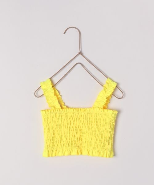 LOWRYS FARM（ローリーズファーム）の「ＳＷＩＭシャーリングセットアップ　182285（水着・キッズ・イエロー/ピンク/ブルー・110cm/120cm/130cm）」の5枚目の写真