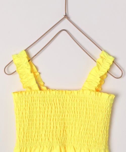 LOWRYS FARM（ローリーズファーム）の「ＳＷＩＭシャーリングセットアップ　182285（水着・キッズ・イエロー/ピンク/ブルー・110cm/120cm/130cm）」の7枚目の写真