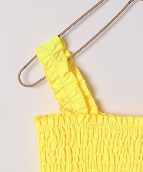 LOWRYS FARM（ローリーズファーム）の「ＳＷＩＭシャーリングセットアップ　182285（水着・キッズ・イエロー/ピンク/ブルー・110cm/120cm/130cm）」の9枚目の写真