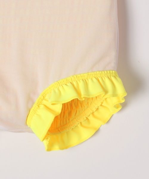 LOWRYS FARM（ローリーズファーム）の「ＳＷＩＭシャーリングセットアップ　182285（水着・キッズ・イエロー/ピンク/ブルー・110cm/120cm/130cm）」の15枚目の写真