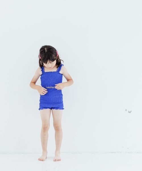 LOWRYS FARM（ローリーズファーム）の「ＳＷＩＭシャーリングセットアップ　182285（水着・キッズ・イエロー/ピンク/ブルー・110cm/120cm/130cm）」の19枚目の写真