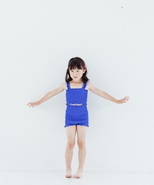LOWRYS FARM（ローリーズファーム）の「ＳＷＩＭシャーリングセットアップ　182285（水着・キッズ・イエロー/ピンク/ブルー・110cm/120cm/130cm）」の21枚目の写真