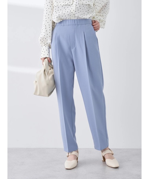 earth music&ecology（アースミュージックアンドエコロジー）の「テーパードパンツ（その他パンツ・レディース・サックスブルー/ブラック/ミント/ベージュ・S/L/M）」の5枚目の写真