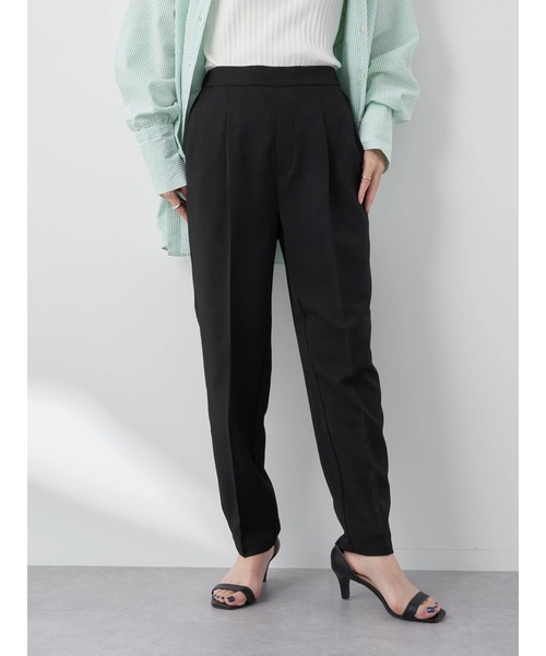 earth music&ecology（アースミュージックアンドエコロジー）の「テーパードパンツ（その他パンツ・レディース・サックスブルー/ブラック/ミント/ベージュ・S/L/M）」の10枚目の写真