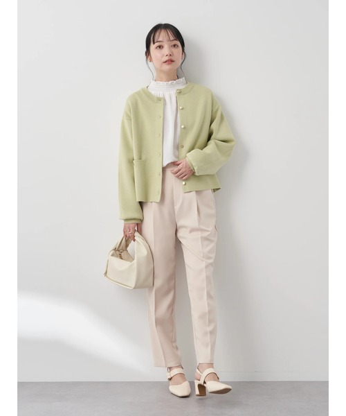 earth music&ecology（アースミュージックアンドエコロジー）の「テーパードパンツ（その他パンツ・レディース・サックスブルー/ブラック/ミント/ベージュ・S/L/M）」の17枚目の写真