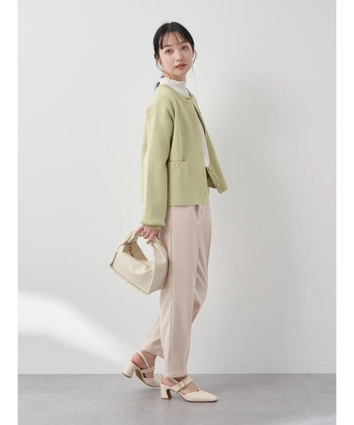 earth music&ecology（アースミュージックアンドエコロジー）の「テーパードパンツ（その他パンツ・レディース・サックスブルー/ブラック/ミント/ベージュ・S/L/M）」の18枚目の写真