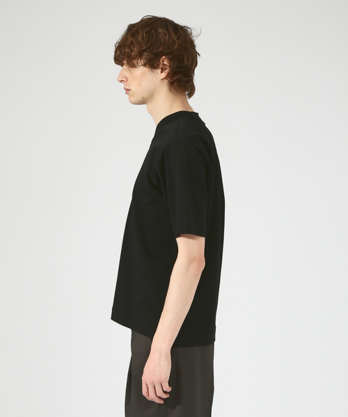 DESIGNWORKS(デザインワークス)の「超度詰微起毛スムース Vネック Tシャツ(Tシャツ/カットソー・メンズ・ブラック/ホワイト・46/48/50)」の5枚目の写真