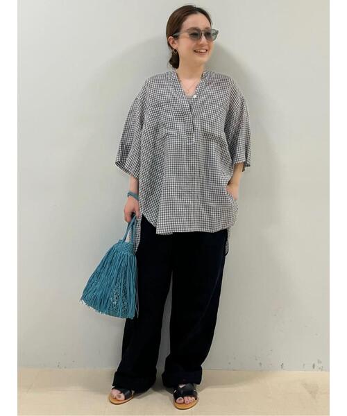 The Bagmati（ザバグマティ）の「◆ＢＡＧＭＡＴＩ　フリンジショルダーバッグ（トートバッグ・レディース・イエロー/ブルー/ブラック・ﾌﾘ-）」の21枚目の写真