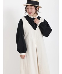 Samansa Mos2 | 【リンネル5月号掲載アイテム】【UVカット】ふんわり楽ちんギャザーチュニック(チュニック)