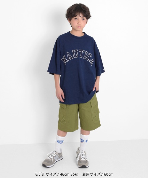 GLAZOS（グラソス）の「アソート・カーゴハーフパンツ（カーゴパンツ・キッズ・カーキ/インディゴブルー/マルチ・150cm/140cm/160cm/170cm）」の13枚目の写真