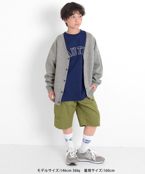 GLAZOS（グラソス）の「アソート・カーゴハーフパンツ（カーゴパンツ・キッズ・カーキ/インディゴブルー/マルチ・150cm/140cm/160cm/170cm）」の7枚目の写真