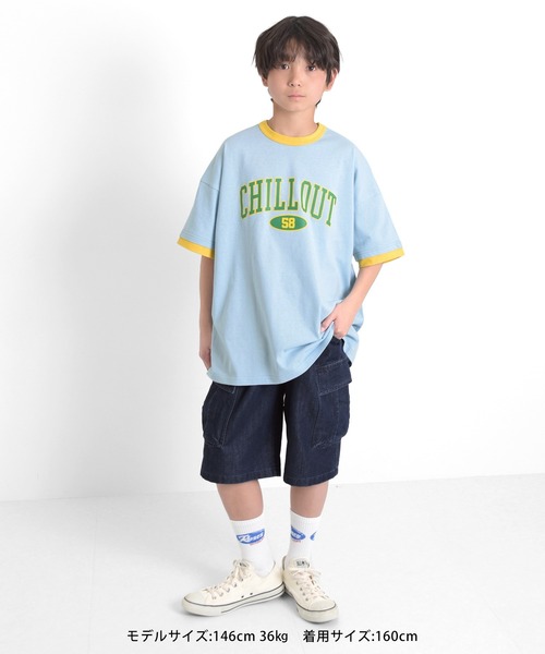 GLAZOS（グラソス）の「アソート・カーゴハーフパンツ（カーゴパンツ・キッズ・カーキ/インディゴブルー/マルチ・150cm/140cm/160cm/170cm）」の10枚目の写真