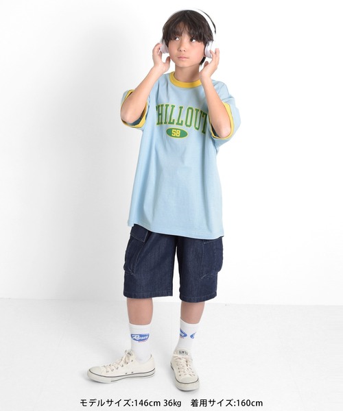 GLAZOS（グラソス）の「アソート・カーゴハーフパンツ（カーゴパンツ・キッズ・カーキ/インディゴブルー/マルチ・150cm/140cm/160cm/170cm）」の22枚目の写真