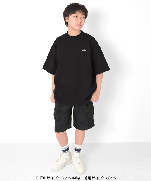 GLAZOS（グラソス）の「アソート・カーゴハーフパンツ（カーゴパンツ・キッズ・カーキ/インディゴブルー/マルチ・150cm/140cm/160cm/170cm）」の4枚目の写真