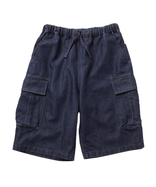 GLAZOS（グラソス）の「アソート・カーゴハーフパンツ（カーゴパンツ・キッズ・カーキ/インディゴブルー/マルチ・150cm/140cm/160cm/170cm）」の12枚目の写真