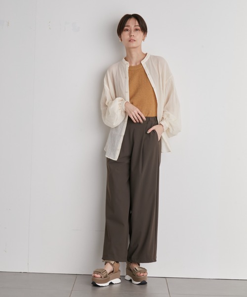 HELLY HANSEN(ヘリーハンセン)の「【emmi×HELLY HANSEN】W Water Rashguard Wide Pants(その他パンツ・レディース・ブラウン・MEDIUM/LARGE)」の16枚目の写真