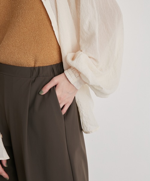 HELLY HANSEN(ヘリーハンセン)の「【emmi×HELLY HANSEN】W Water Rashguard Wide Pants(その他パンツ・レディース・ブラウン・MEDIUM/LARGE)」の21枚目の写真