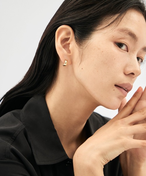 Jouete(ジュエッテ)の「ピアス(ピアス(両耳用)・レディース・イエローゴールド/プラチナム/ブラック系その他・FREE)」の8枚目の写真