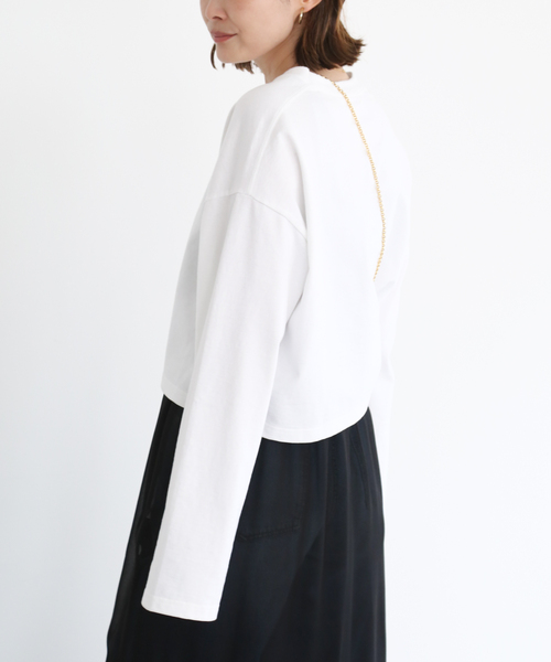 Deuxieme Classe（ドゥーズィエムクラス）の「Cropped L/S Tシャツ（T