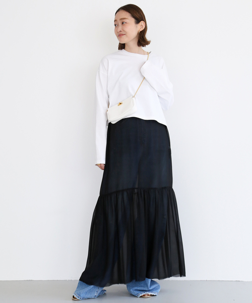 Deuxieme Classe（ドゥーズィエムクラス）の「Cropped L/S Tシャツ（T