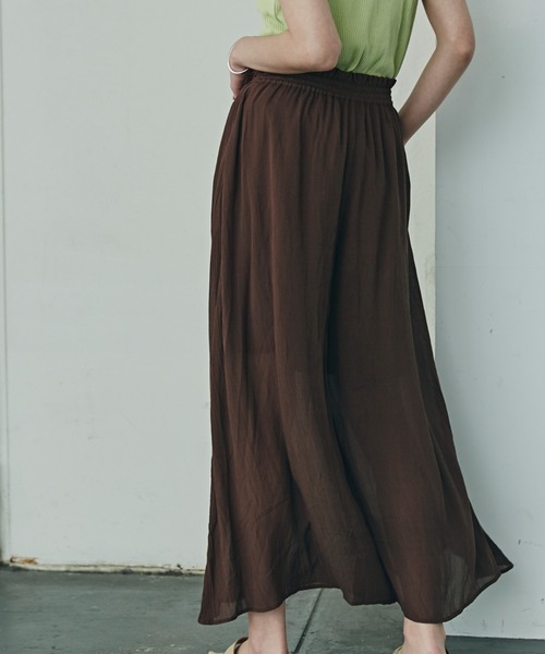 ROSE BUD 2024ワイドパンツ セール】SIDELINE PANTS（その他パンツ）｜ROSE BUD（ローズ